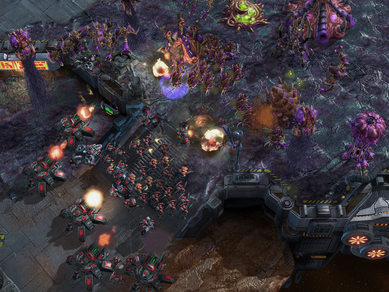 Illustration for article titled Starcraft 2 Screens